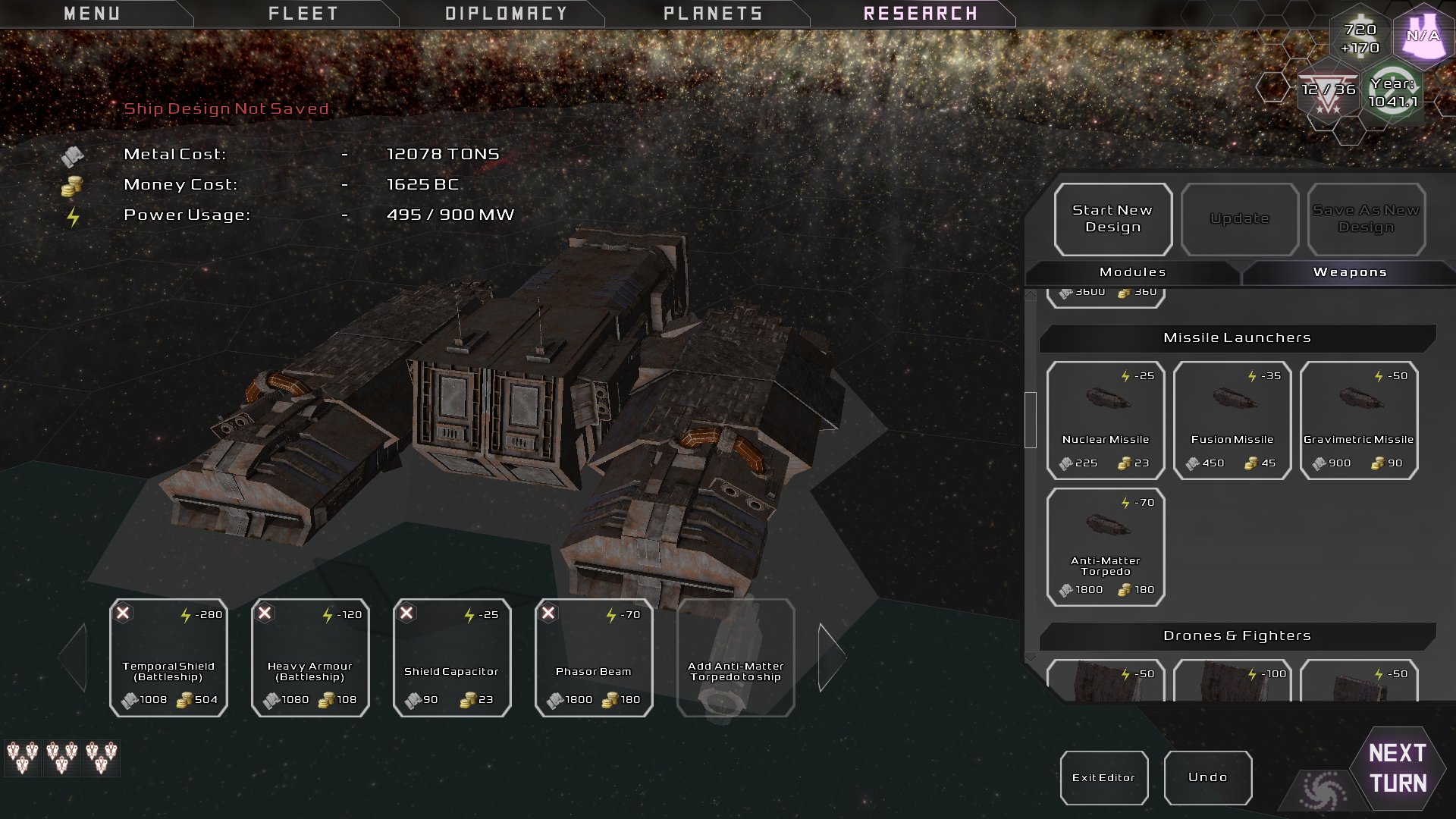 Dev Update: V1.10 released. Simple Ship Designer, Refitting, Star